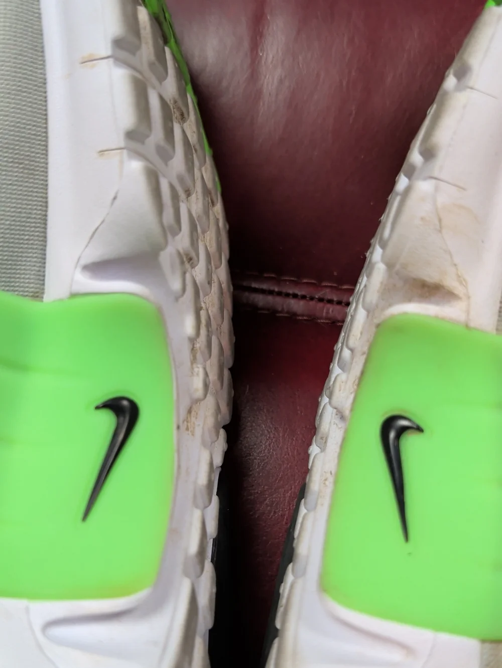 Nike Neon Green Athletic Sneakers Boy's Size 6 Y